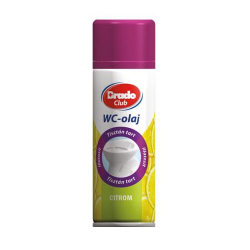 WC olaj, 200 ml, BRADOCLUB, citrom