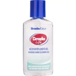 Kézfertőtlenítő gél, kupakos, 50 ml, BRADOLIFE
