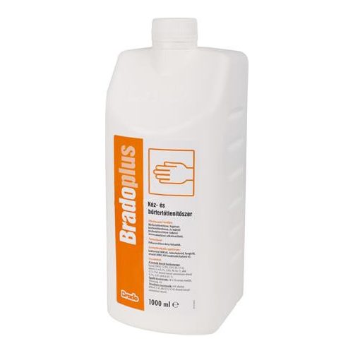 Kéz- és bőrfertőtlenítőszer, 1 l, BRADOPLUS