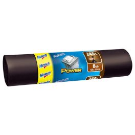 Nagykukazsák, 240 l, 8 db, 120x150 cm, 45µ, HEWA, fekete