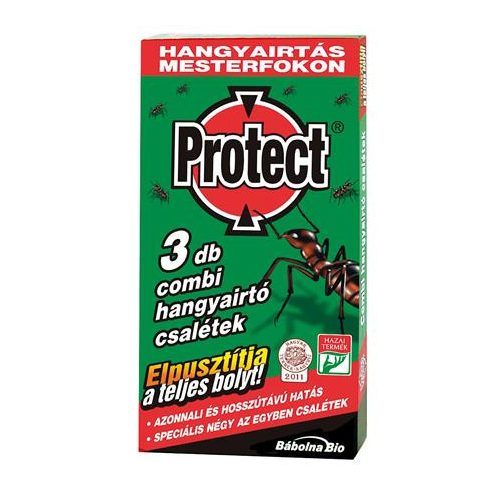 Hangyairtó csalétek, 3 db, PROTECT "Combi"