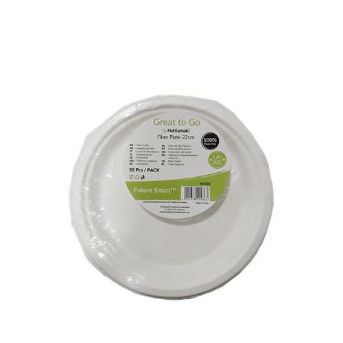 Papírtányér, 22 cm, 50 db