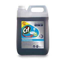   Gépi öblítőszer, kemény vízhez, 5 l, CIF "Pro Formula"