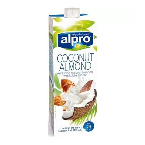 Növényi ital, dobozos, 1 l, ALPRO, kókusz-mandula