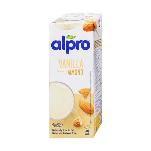 Növényi ital, dobozos, 1 l, ALPRO, vanília-mandula