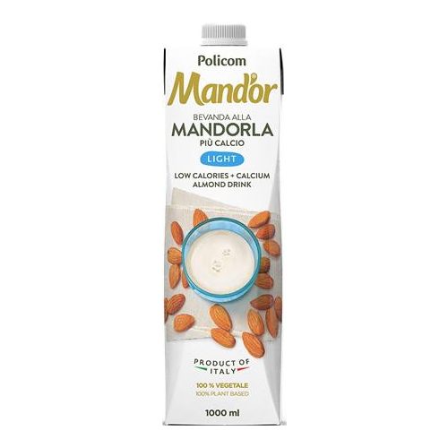 Növényi ital, dobozos, 1 l, MAND'OR "Prémium", light mandula kálciummal