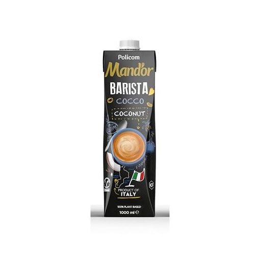 Növényi ital, dobozos, 1 l, MAND'OR "Prémium Barista", kókusz