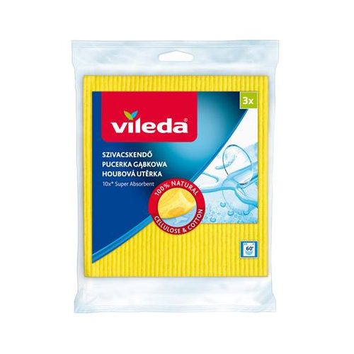 Szivacskendő, 3 db, VILEDA