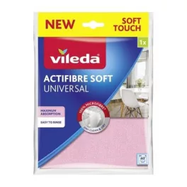   Törlőkendő, mikoszálas, VILEDA "Actifibre Soft"