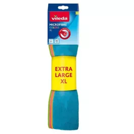 Törlőkendő, mikroszálas, 4 db, VILEDA "Colors"