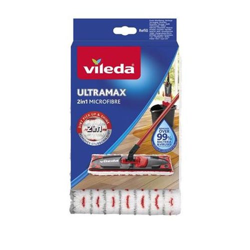 Lapos gyorsfelmosó nedves utántöltő, 2 in 1, VILEDA "Ultramax"