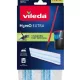 Lapos felmosó utántöltő, VILEDA "H2PrO", kék-fehér