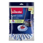 Forgó felmosó utántöltő, pedálos, VILEDA "H2PrO", kék-fehér