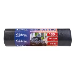 Szemeteszsák, 135 l, 10 db, VICTORIA FACILITY