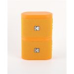 Hangszóró, hordozható, 5W, 2 db, KODAK "Soundbrix", narancssárga
