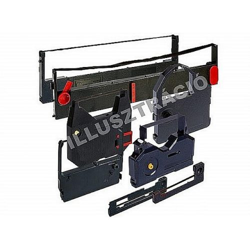 Festékszalag 13 mm-es két orsós számológéphez, írógépekhez, VICTORIA TECHNOLOGY GR 51, fekete