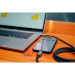 USB kábel, USB-C - USB-C, 1,2 m, 240W, VERBATIM, fekete