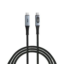   USB kábel, USB-C - USB-C, 1,2 m, 100W, teljesítménykijelzővel, VERBATIM