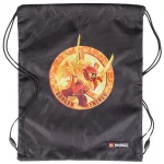 Tornazsák, LEGO "Ninjago Dragon Energy", fekete-mintás