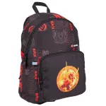 Hátizsák, LEGO "Ninjago Dragon Energy", fekete-mintás