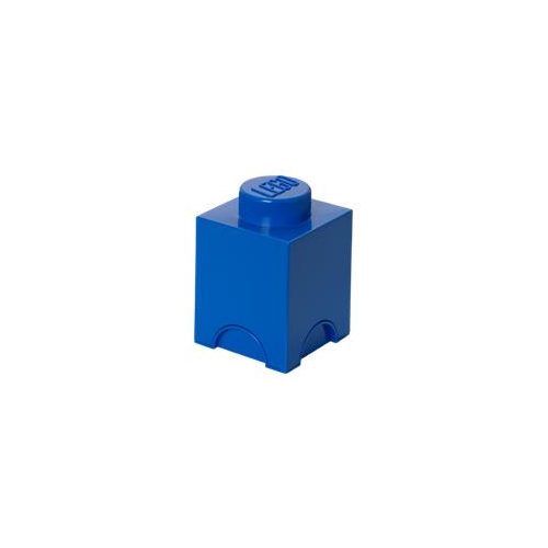 Tárolódoboz, szögletes, LEGO, kék