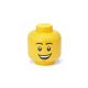 Tárolódoboz, fej, kicsi, LEGO, Happy Boy