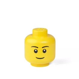 Tárolódoboz, fej, kicsi, LEGO, Boy