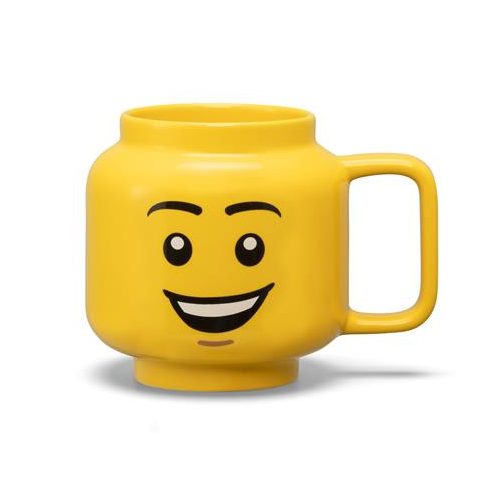 Bögre, kerámia, 530 ml, LEGO, Happy Boy