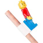 Grafitceruza szett, hegyezővel, radírral, mini figurával, LEGO