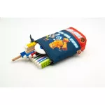 Tolltartó, cipzáras, pop-up, LEGO "Ninjago Together", kék-piros-mintás