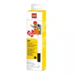 Zseléstoll, 0,7 mm, kupakos, mini figurával, LEGO, fekete