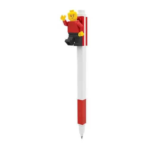 Zseléstoll, 0,7 mm, kupakos, mini figurával, LEGO, piros