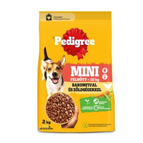 Kutyaeledel, száraztáp, 2 kg, PEDIGREE, csirke és zöldség