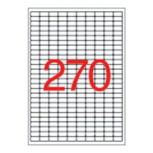 Etikett, univerzális, 17,8x10 mm, eltávolítható, kerekített sarkú, APLI, 6750 etikett/csomag