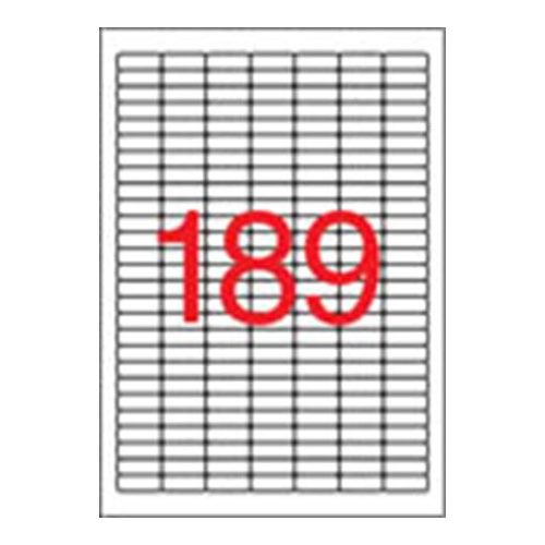 Etikett, univerzális, 25,4x10 mm, eltávolítható, kerekített sarkú, APLI, 4725 etikett/csomag