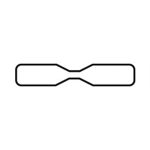 Etikett, 45x8 mm, eltávolítható, ékszerekhez, A5 hordozón, APLI, 765 etikett/csomag