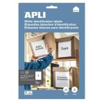 Etikett, univerzális, 210x297 mm, APLI, 10 etikett/csomag