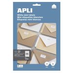 Etikett, univerzális, 38x21,2 mm, APLI, 650 etikett/csomag