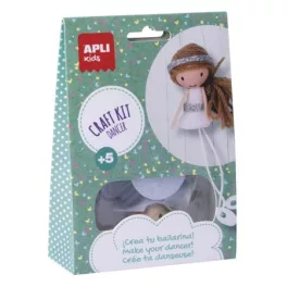   Bábukészítő készlet, APLI Kids "Craft Kit", balerina