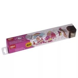   Színező tekercs, öntapadó, APLI Kids "Magic candy land", cukorország