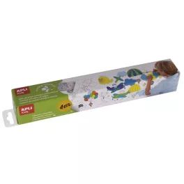   Színező tekercs, öntapadó, APLI Kids "Globe trotter", közlekedés