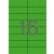 Etikett, 105x37 mm, színes, APLI, zöld, 320 etikett/csomag