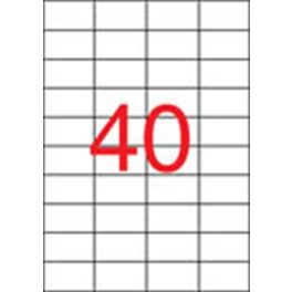   Etikett, univerzális, 52,5x29,7 mm, APLI, 20000 etikett/csomag