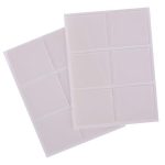 Ragasztó négyzetek, extra erős, 12 db/csomag, kétoldalas, APLI