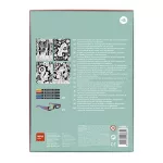 3D hatású színező szett, APLI Kids "Coloring 3D", 11 részes