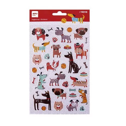 Matrica, APLI Kids "Stickers", kutyák