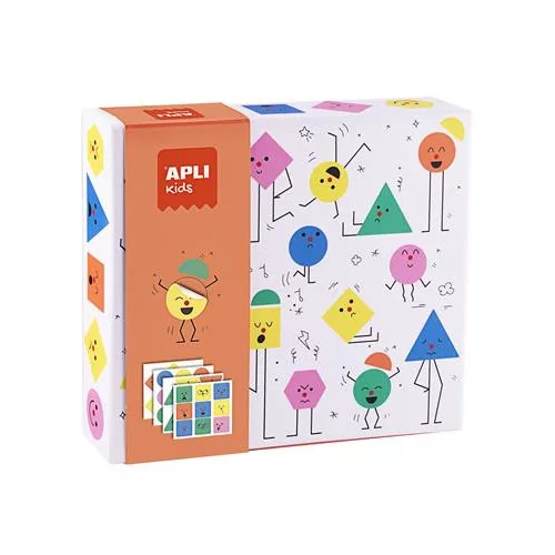 Geometriai matricás készlet, APLI Kids "Geometric", érzelmek
