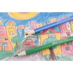 Színes töltőceruza készlet, display, APLI "Color Click", 12 különböző szín, 12 készlet/display