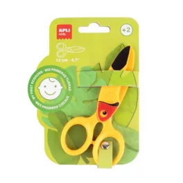 Olló, óvodai, 12 cm, APLI Kids, tukán