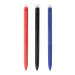 Zseléstoll display, 0,5 mm, nyomógombos, radírozható, APLI "Erasable", vegyes színek